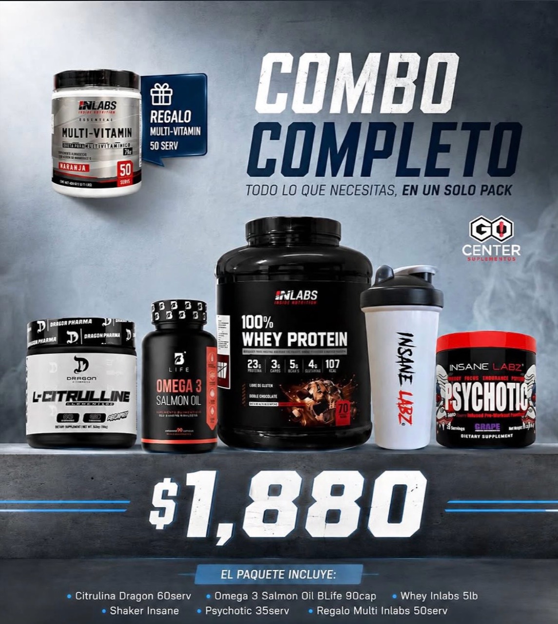 Combo Completo Azul