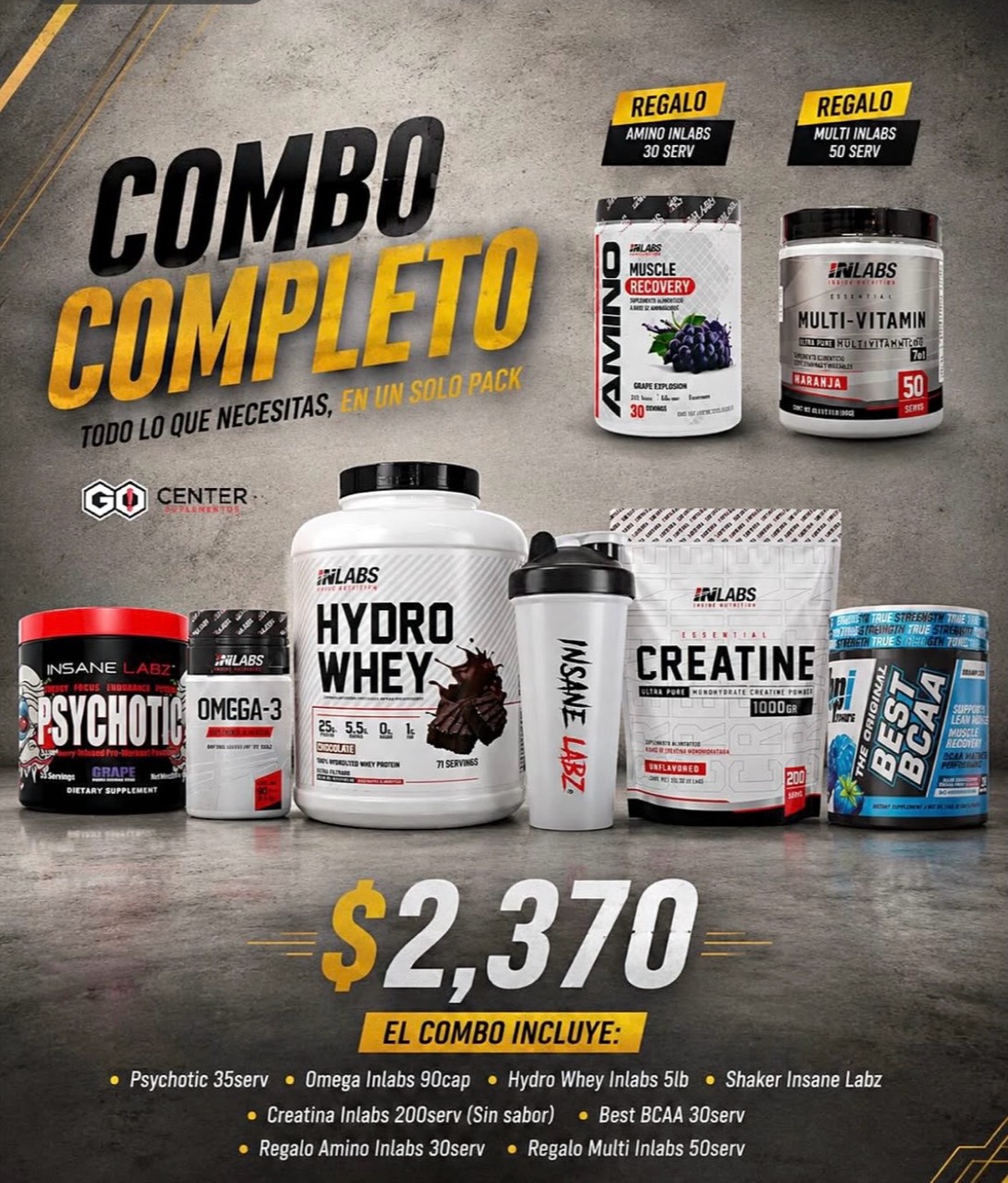 Combo Completo Hydro