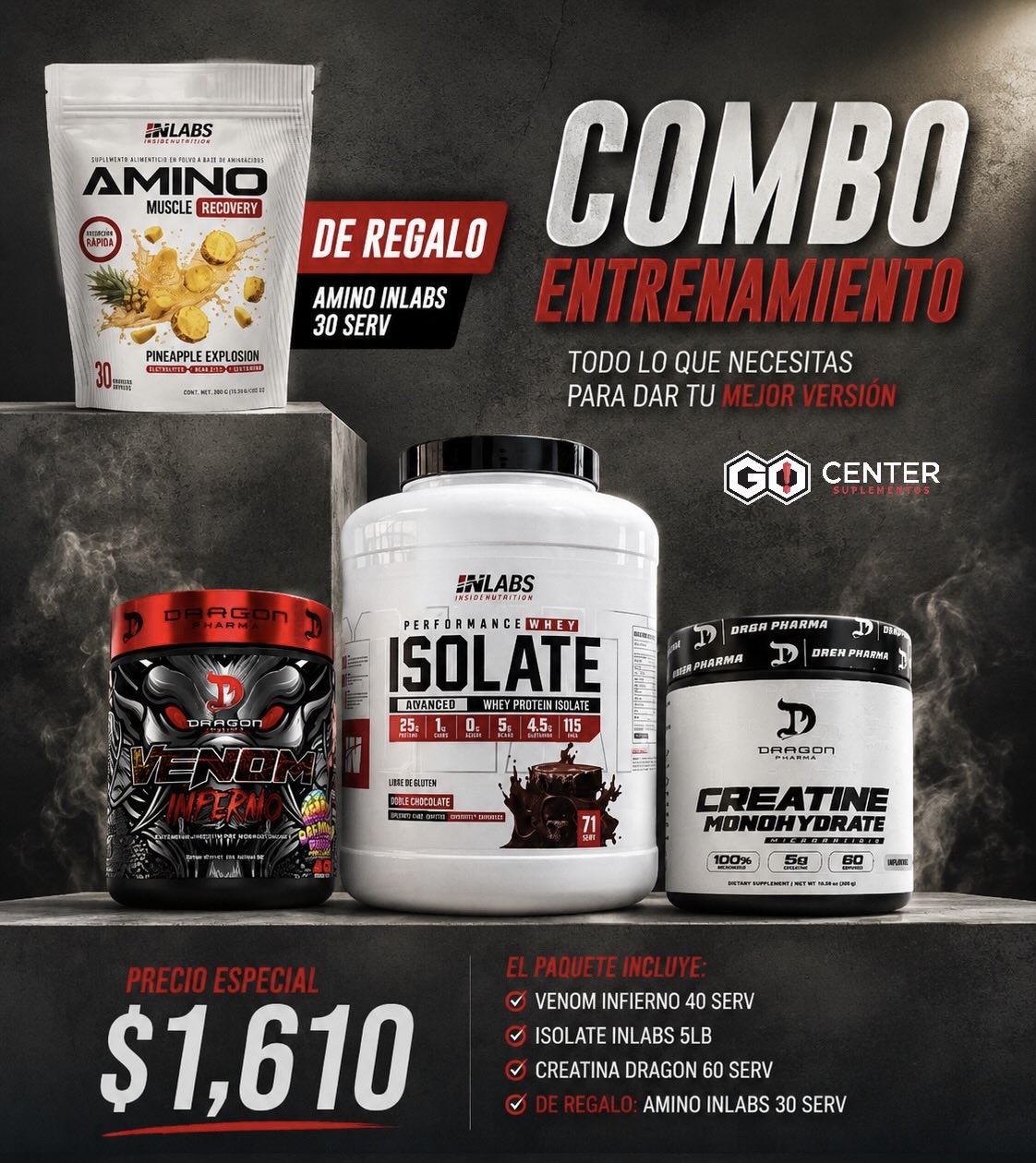 Combo Entrenamiento Isolate