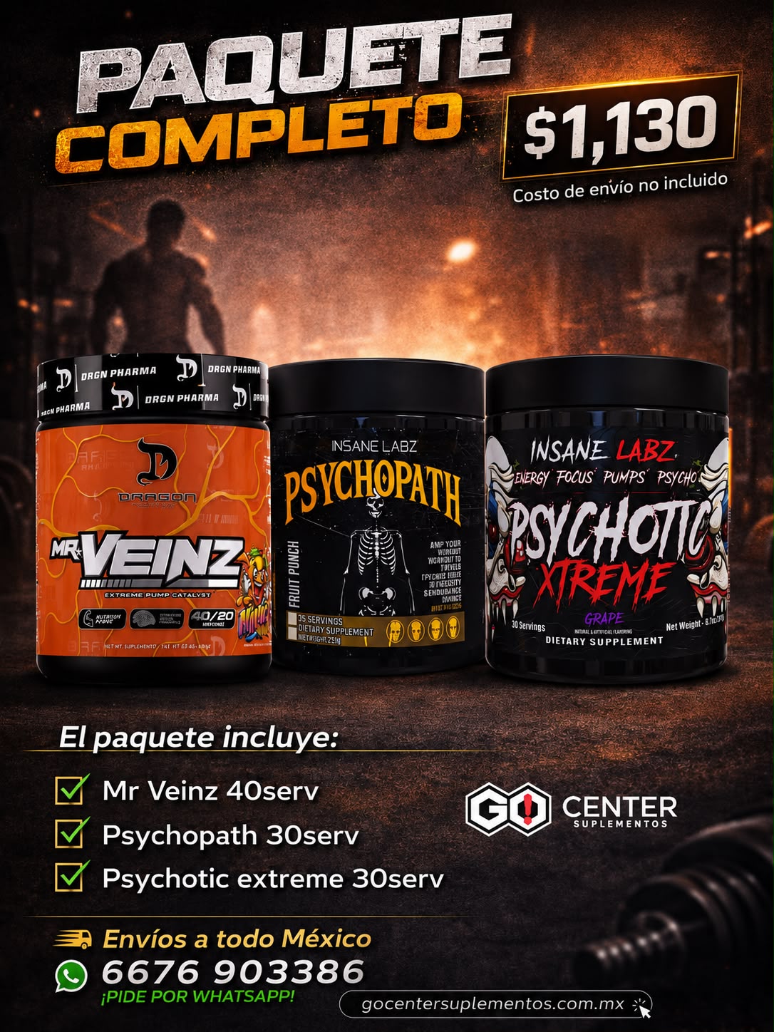 Paquete Completo Veinz y Psychotic