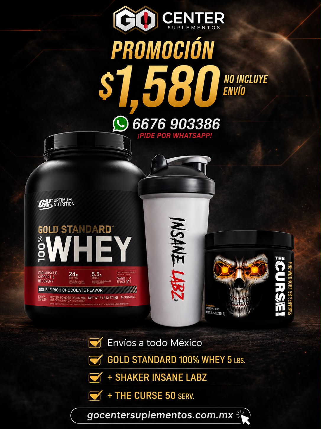 Promocion Gold Standard, Shaker y The Curse