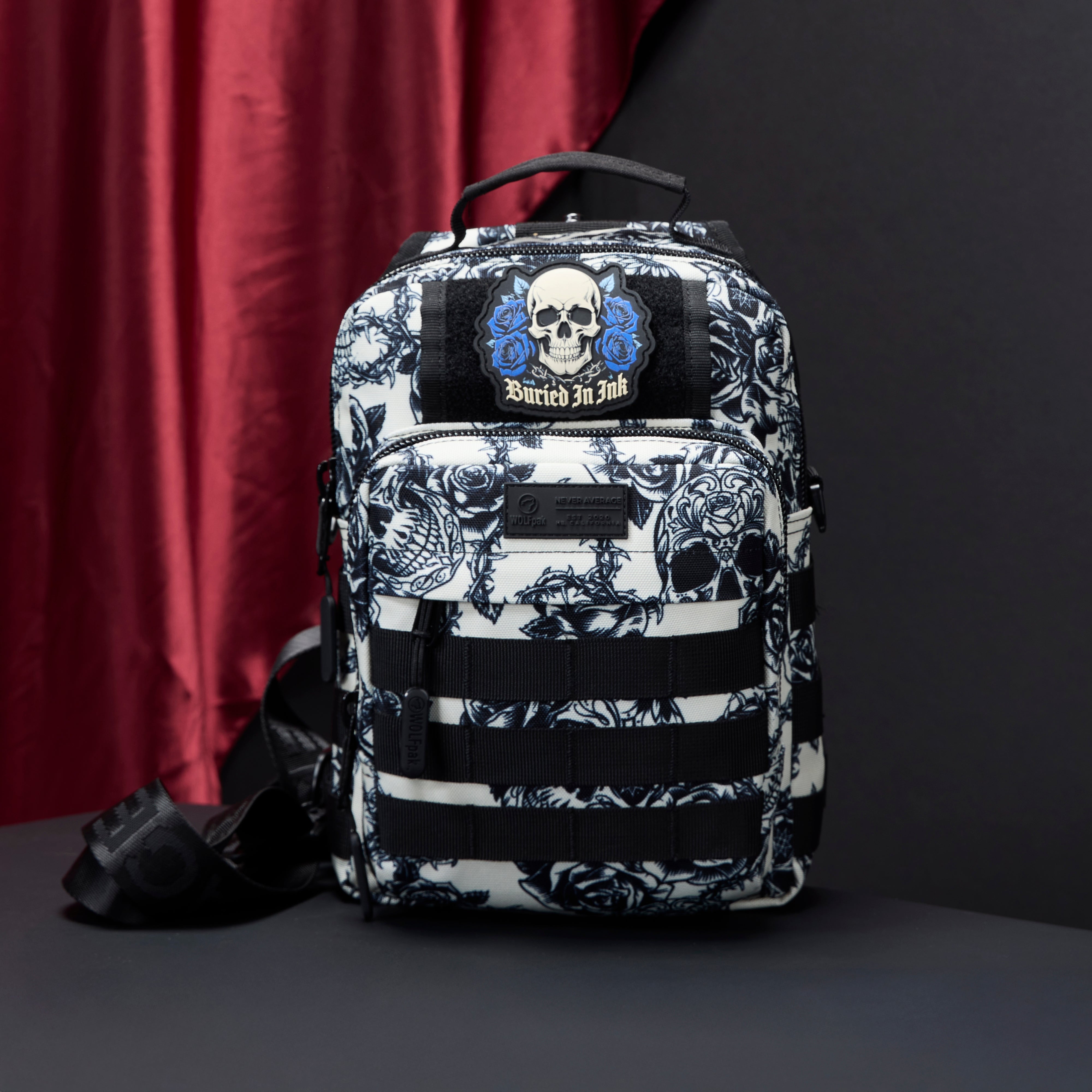 9L Tactical Sling Bag Buried In Ink